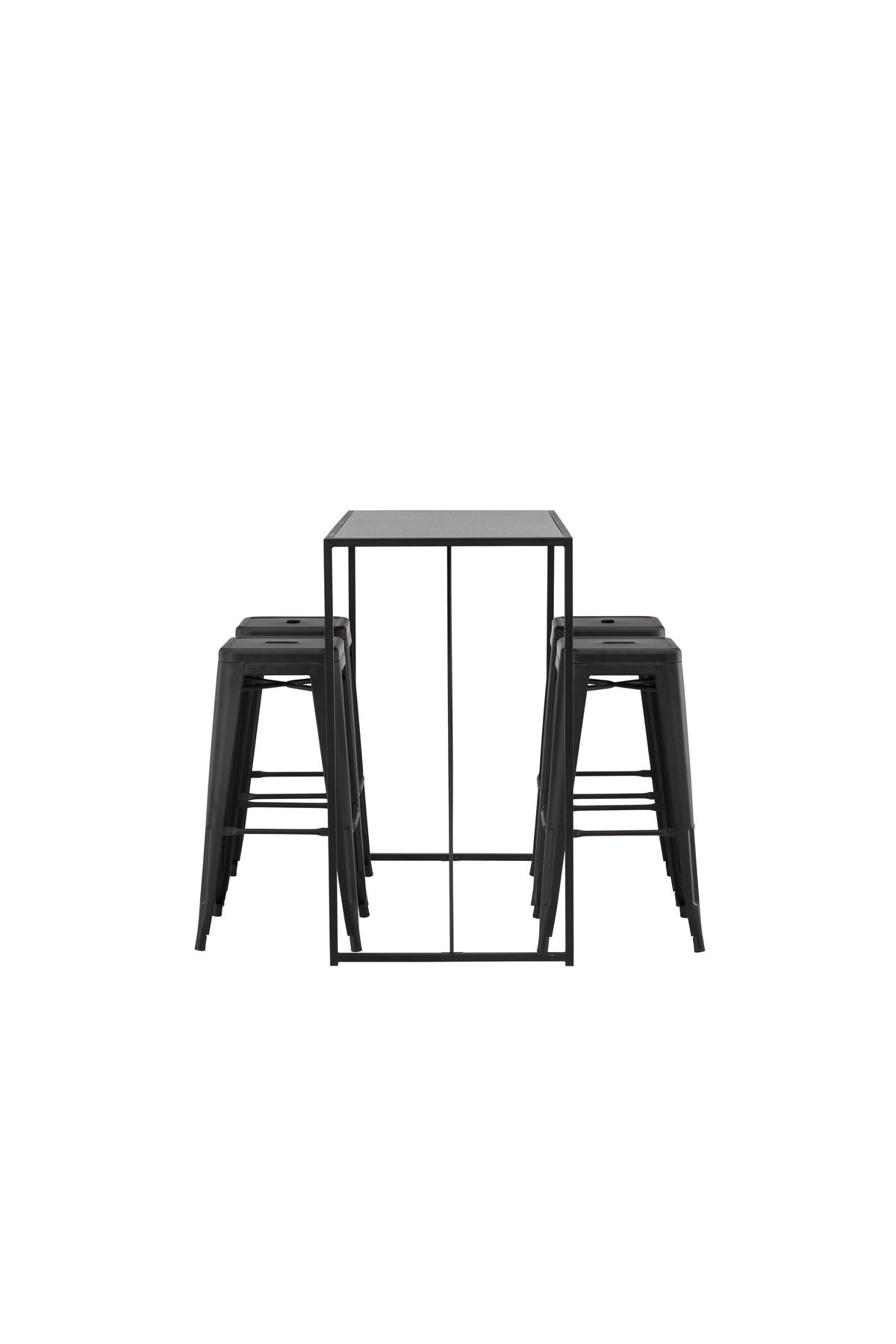 Brea Matbord med Tempe Stolarna – Bord: 105x120x60 Stol: 43x76x43