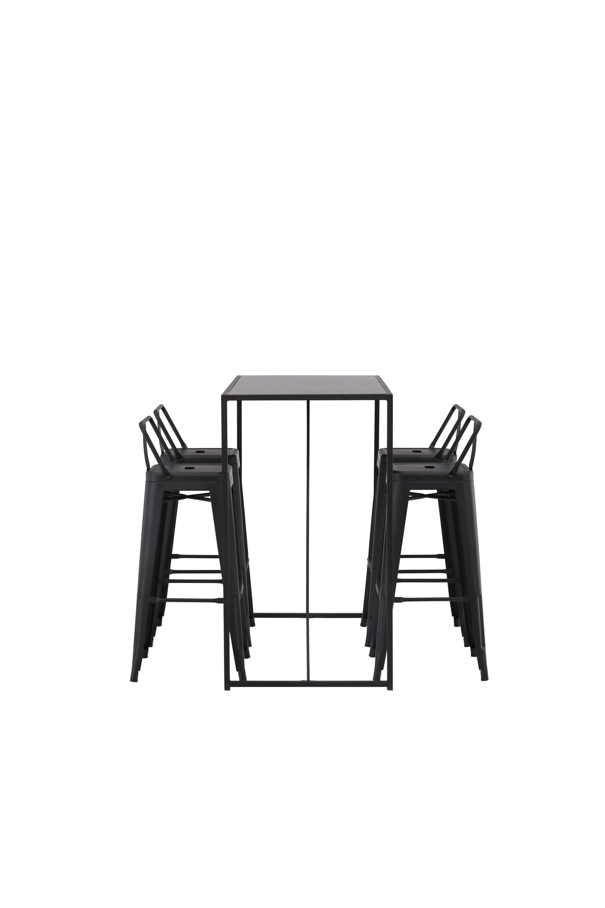 Brea Matbord med Tempe Stolarna – Bord: 105x120x60 Stol: 43x94x43