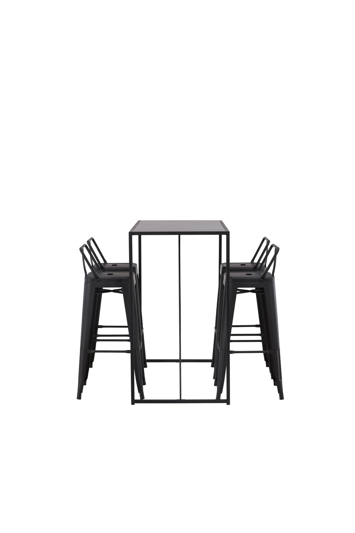 Brea Matbord med Tempe Stolarna – Bord: 105x120x60 Stol: 43x94x43