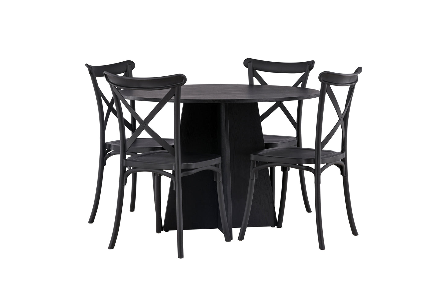 Bootcut Matbord med Crosett Stolarna Matgrupp