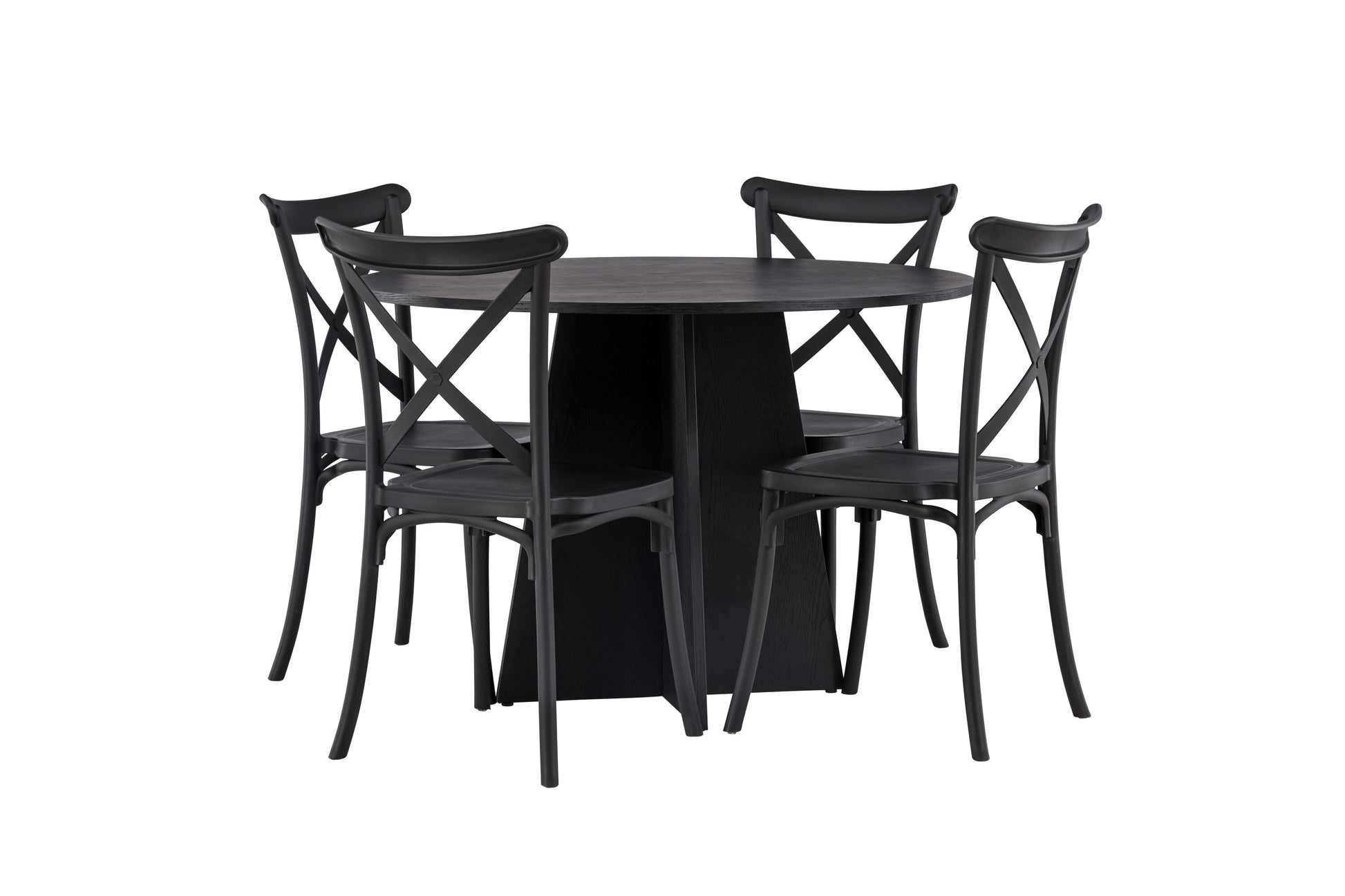 Bootcut Matbord med Crosett Stolarna Matgrupp