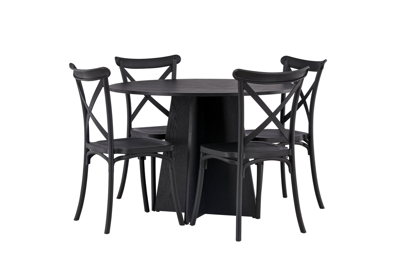 Bootcut Matbord med Crosett Stolarna Matgrupp