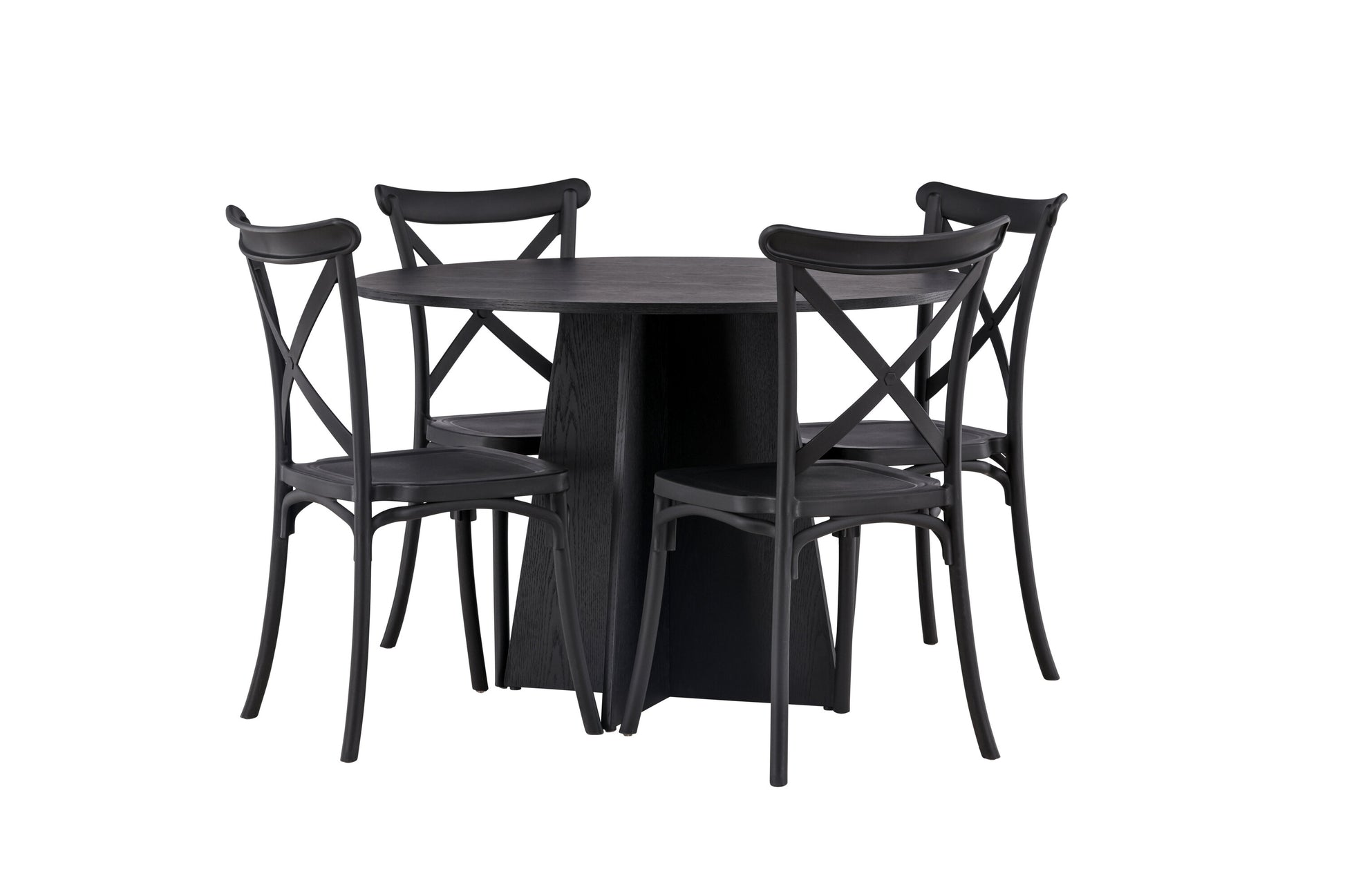 Bootcut Matbord med Crosett Stolarna Matgrupp