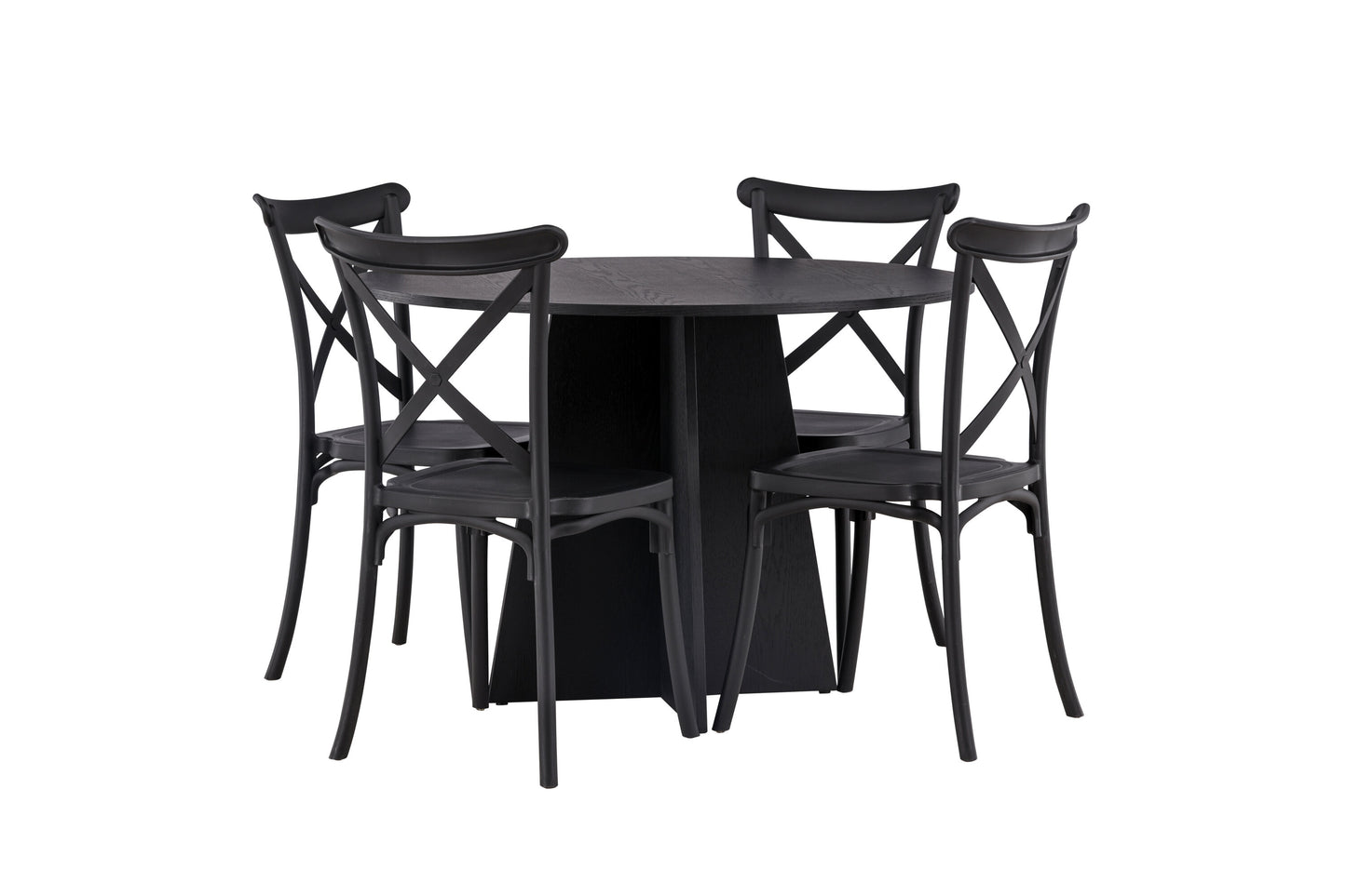 Bootcut Matbord med Crosett Stolarna Matgrupp
