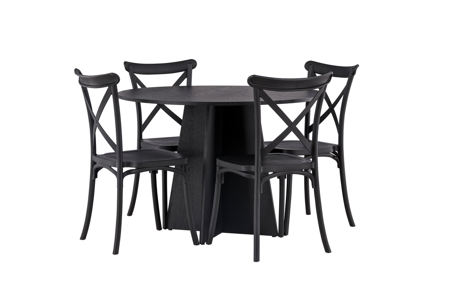 Bootcut Matbord med Crosett Stolarna Matgrupp