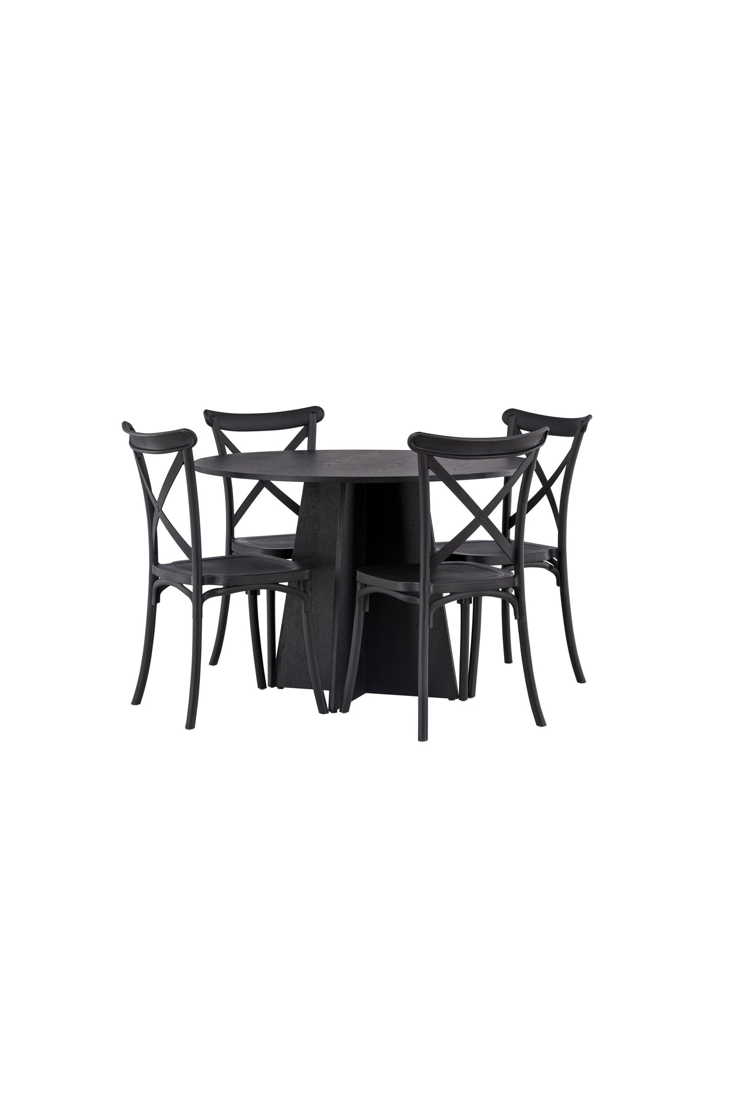 Bootcut Matbord med Crosett Stolarna Matgrupp