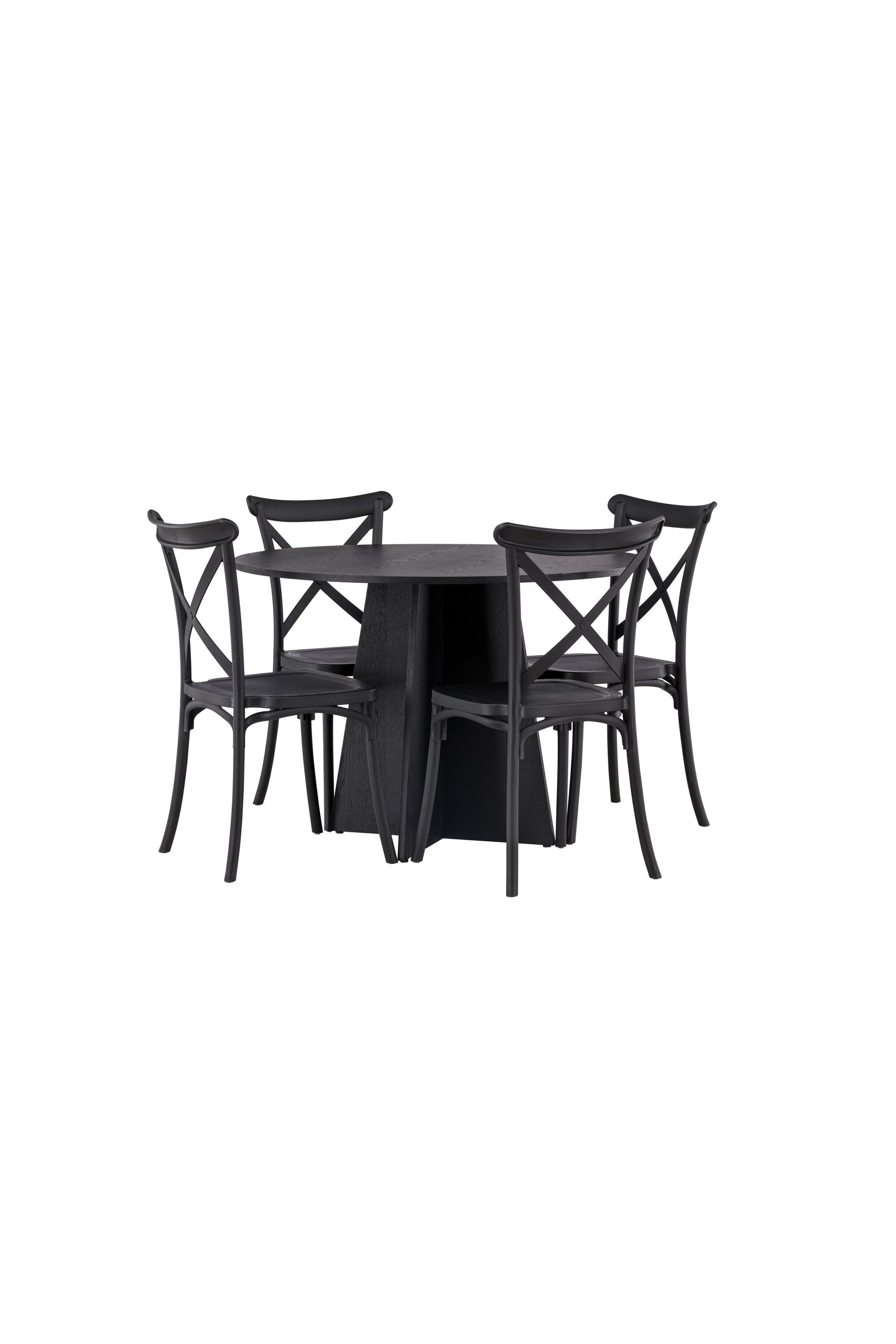 Bootcut Matbord med Crosett Stolarna Matgrupp