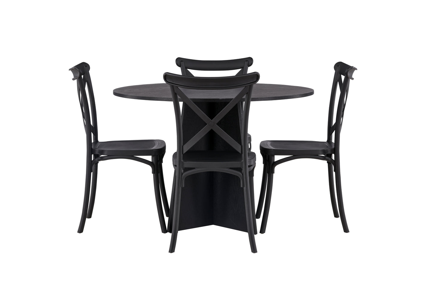 Bootcut Matbord med Crosett Stolarna Matgrupp