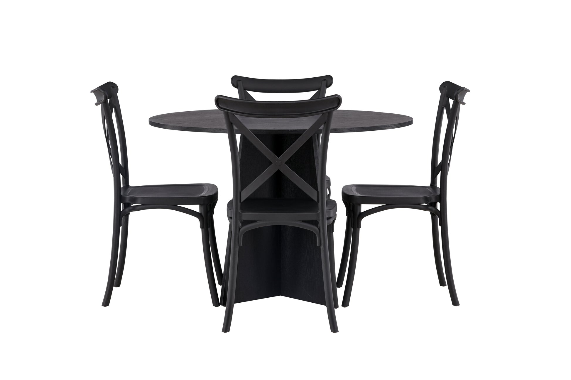 Bootcut Matbord med Crosett Stolarna Matgrupp
