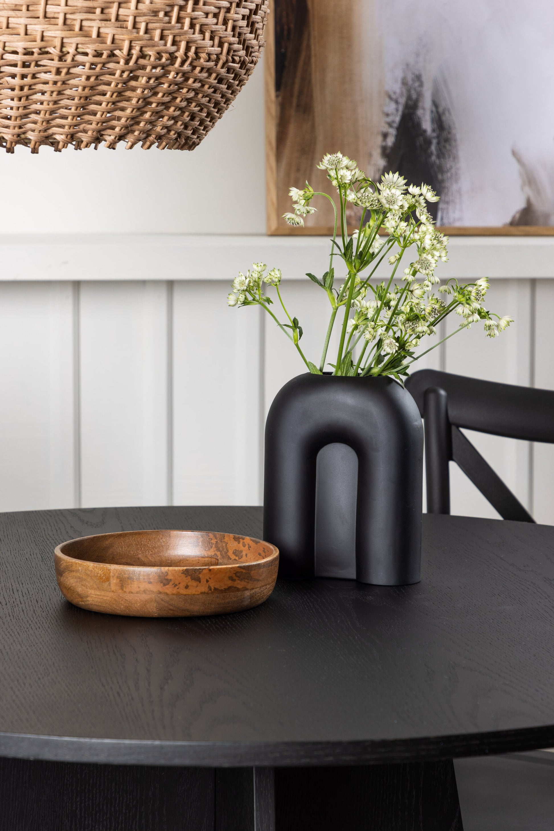 Bootcut Matbord med Crosett Stolarna Matgrupp
