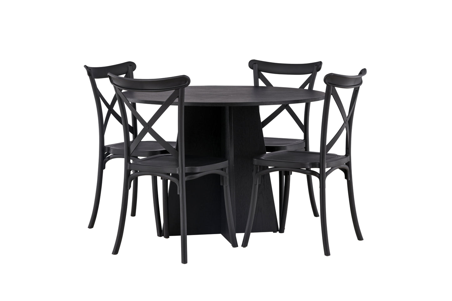 Bootcut Matbord med Crosett Stolarna Matgrupp