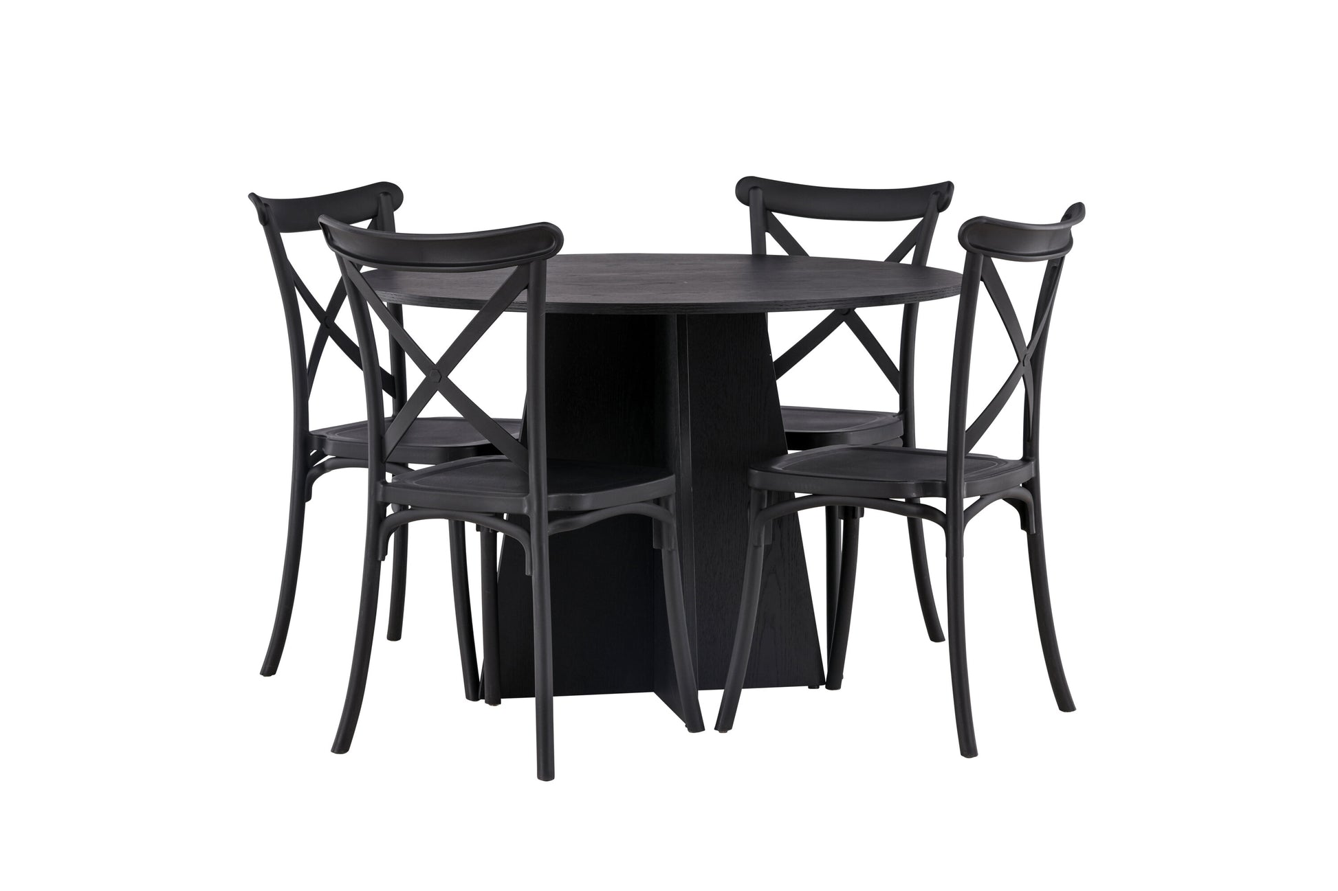 Bootcut Matbord med Crosett Stolarna Matgrupp
