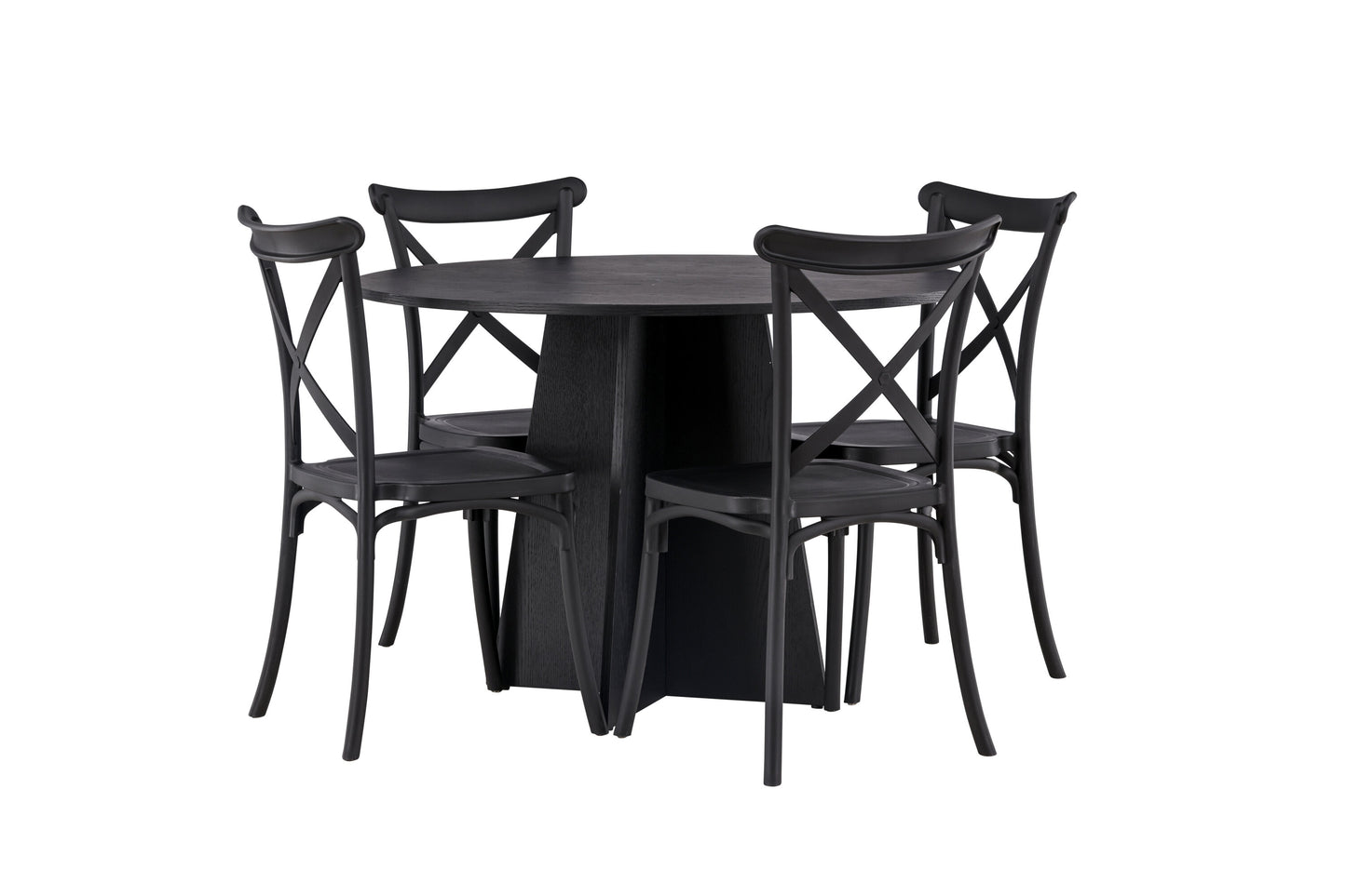 Bootcut Matbord med Crosett Stolarna Matgrupp