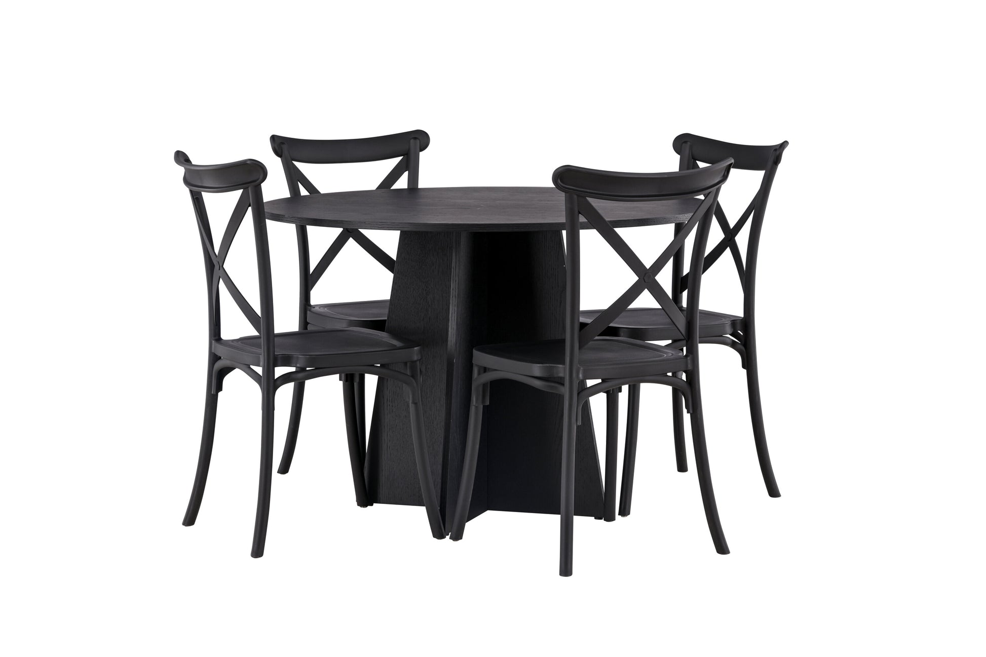 Bootcut Matbord med Crosett Stolarna Matgrupp