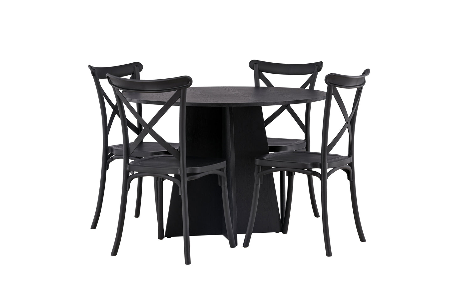Bootcut Matbord med Crosett Stolarna Matgrupp