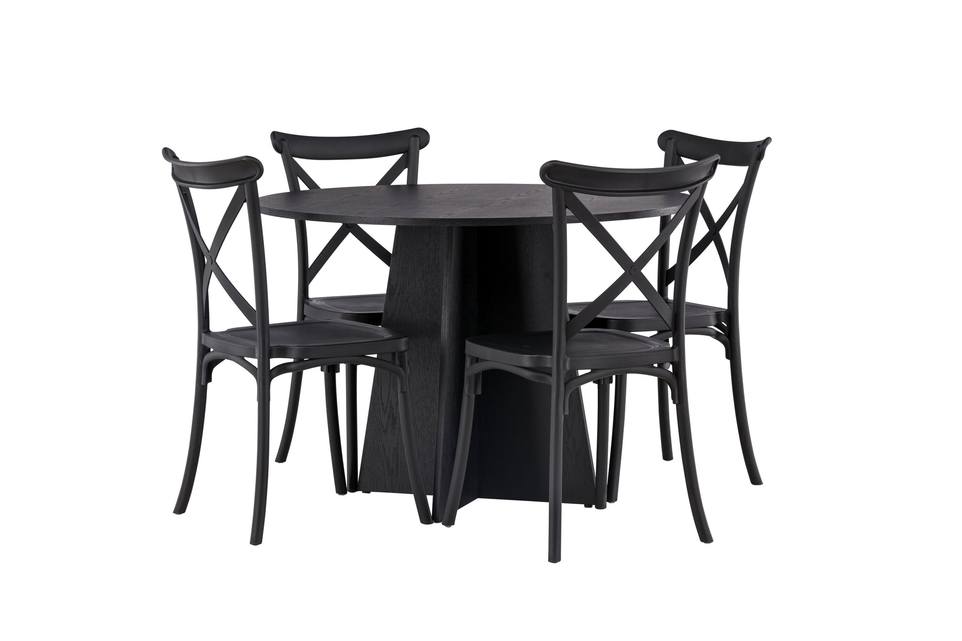 Bootcut Matbord med Crosett Stolarna Matgrupp