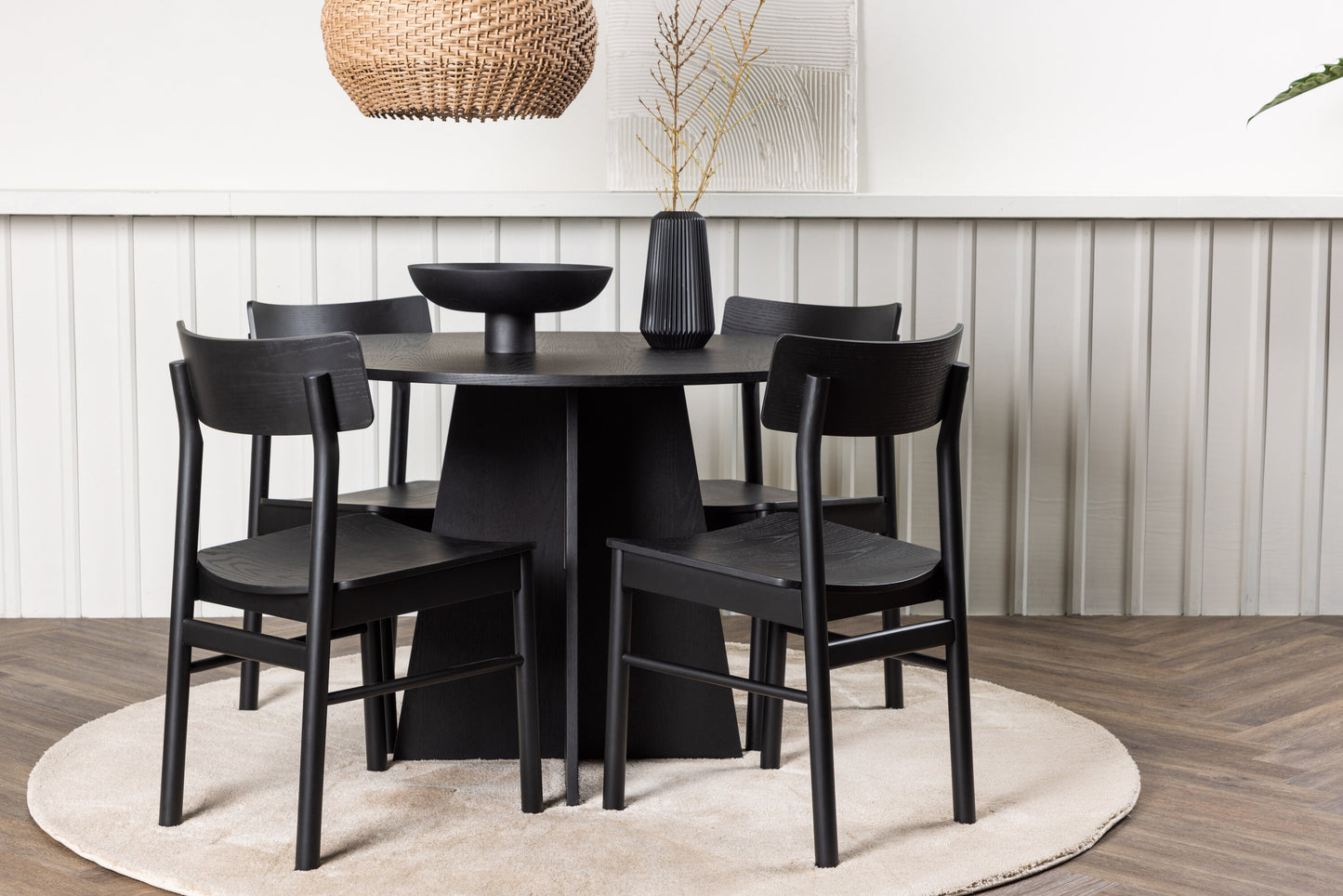 Bootcut Matbord med Montros Stolarna Matgrupp