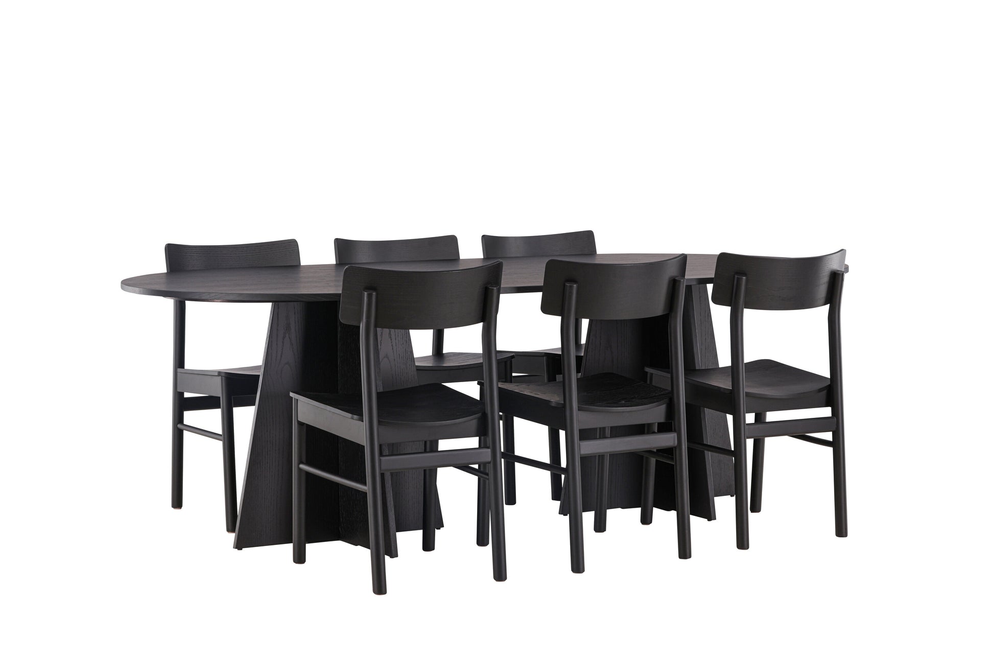 Bootcut Matbord med Montros Stolarna Matgrupp