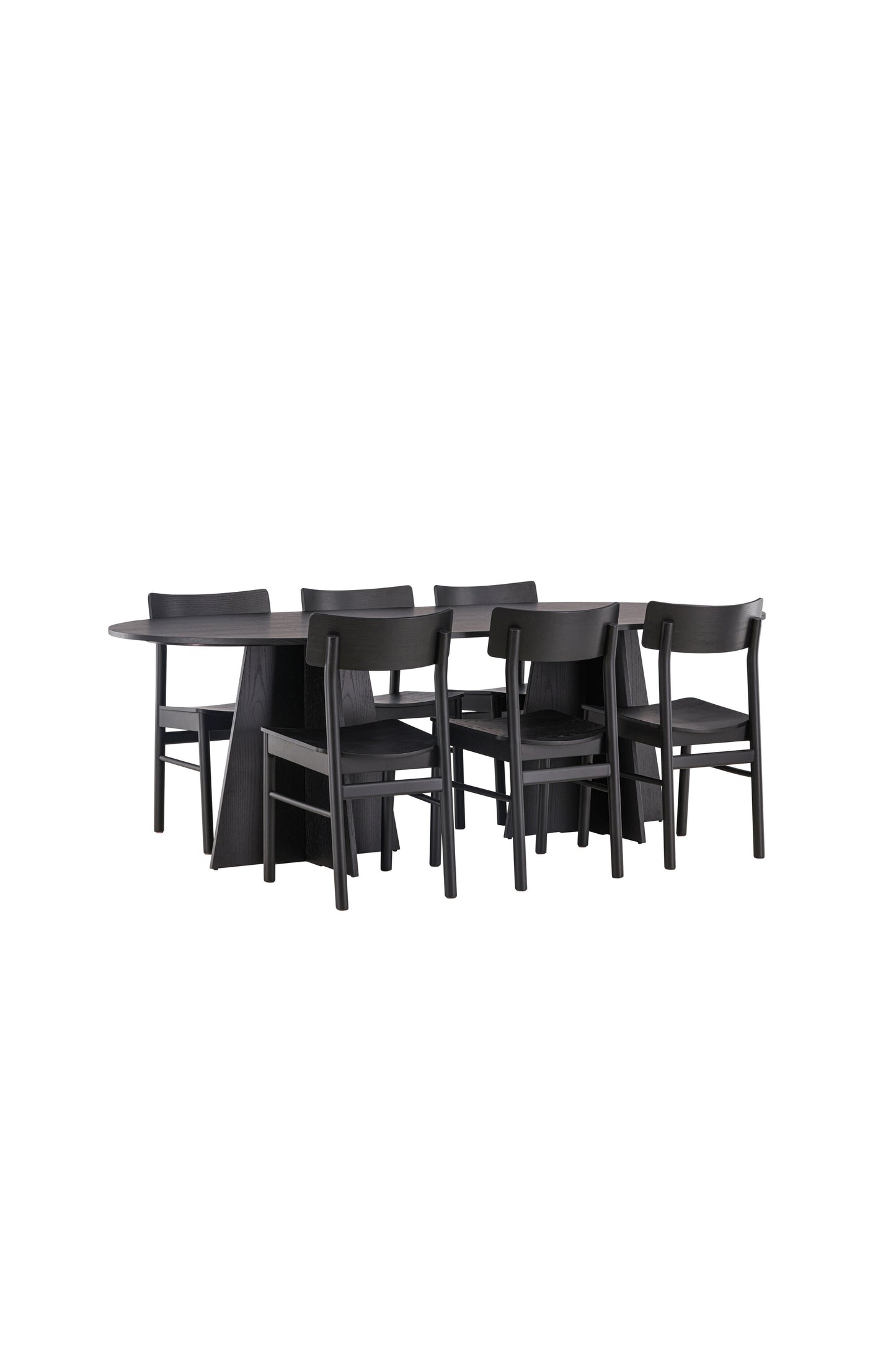 Bootcut Matbord med Montros Stolarna Matgrupp