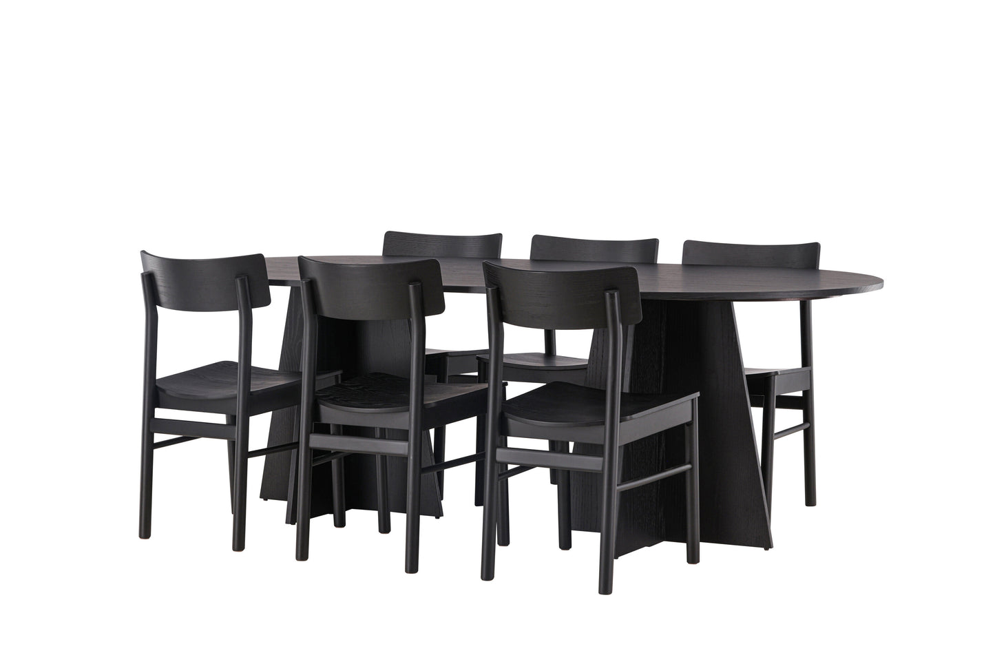 Bootcut Matbord med Montros Stolarna Matgrupp