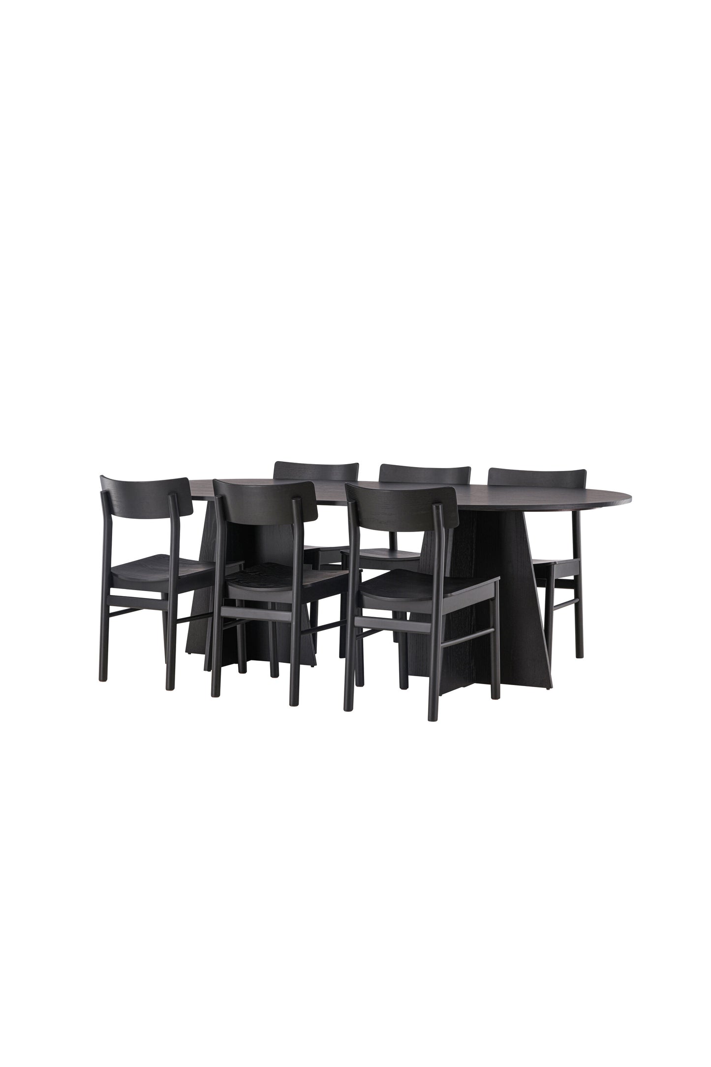 Bootcut Matbord med Montros Stolarna Matgrupp