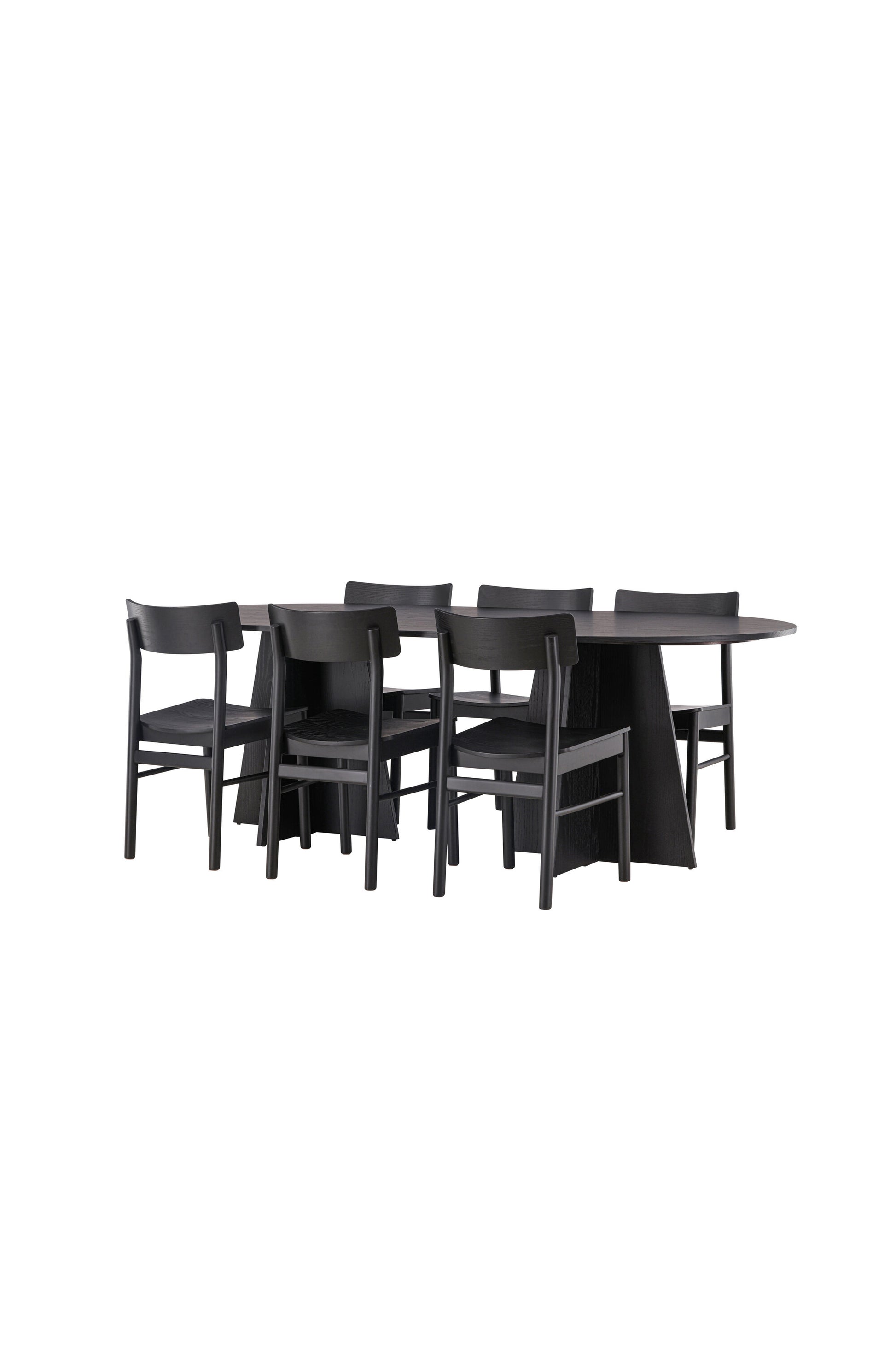 Bootcut Matbord med Montros Stolarna Matgrupp