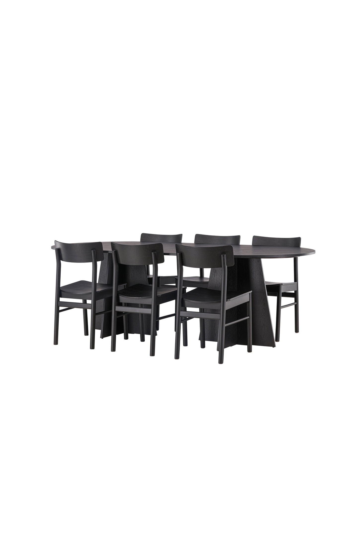Bootcut Matbord med Montros Stolarna Matgrupp