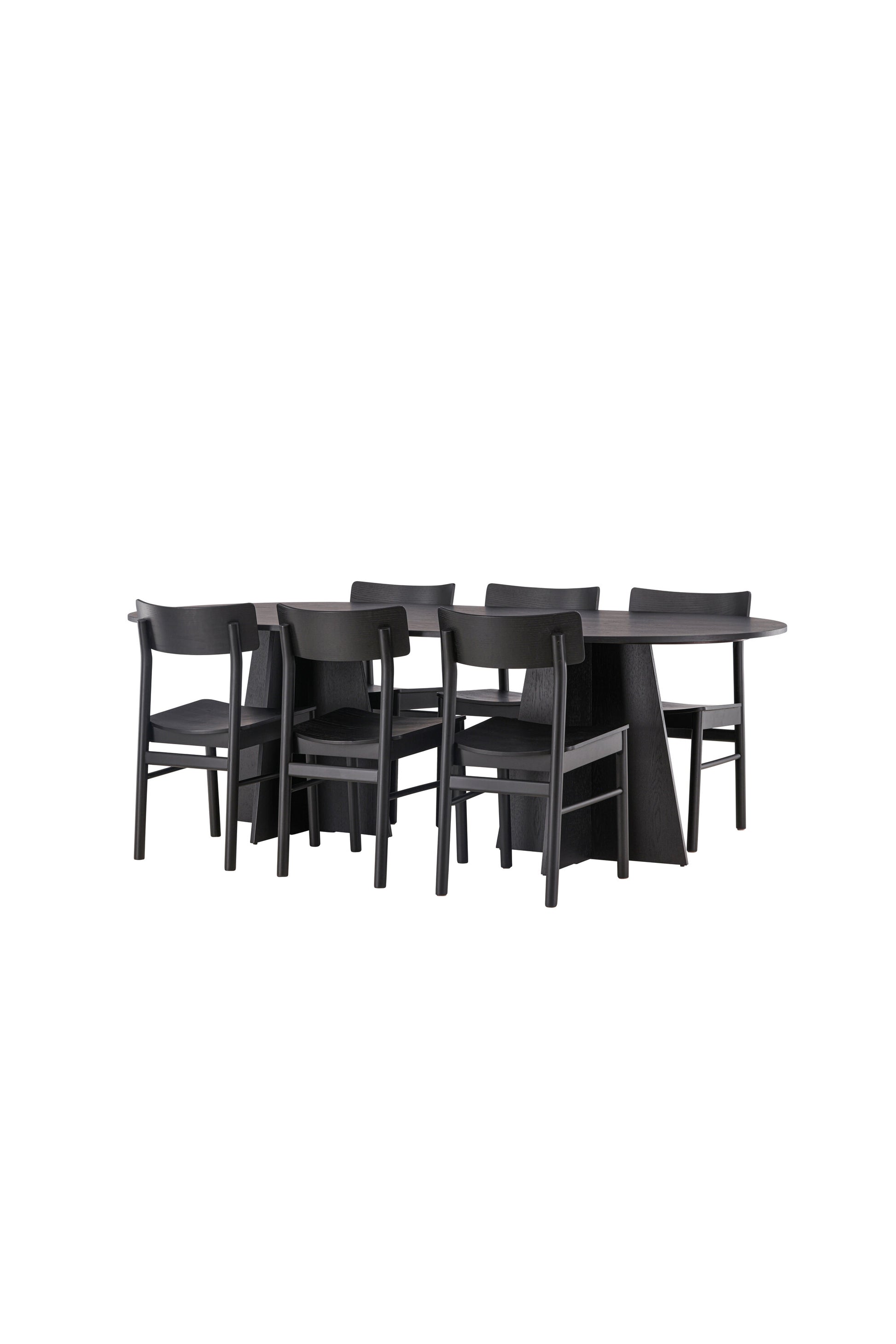 Bootcut Matbord med Montros Stolarna Matgrupp