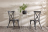 Bacong Rund Matgrupp – Bord: ⌀60 Stol: 48x88x48
