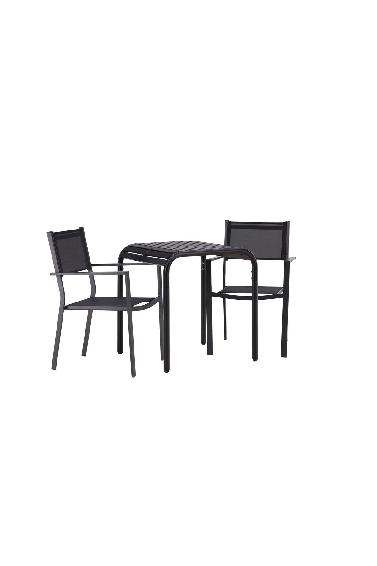Borneo Rektangulär Matgrupp – Bord: 75x70x70 Stol: 60,5x88x56,5