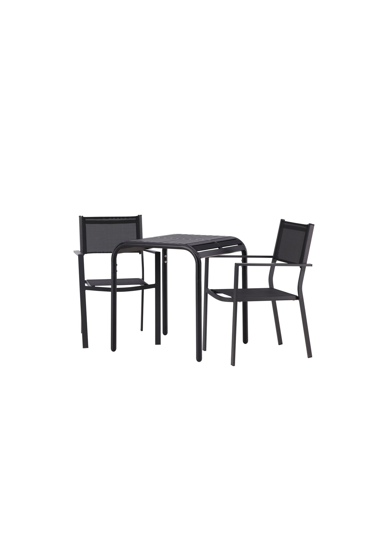 Borneo Rektangulär Matgrupp – Bord: 75x70x70 Stol: 60,5x88x56,5