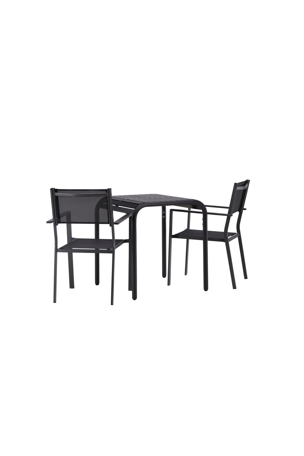 Borneo Rektangulär Matgrupp – Bord: 75x70x70 Stol: 60,5x88x56,5