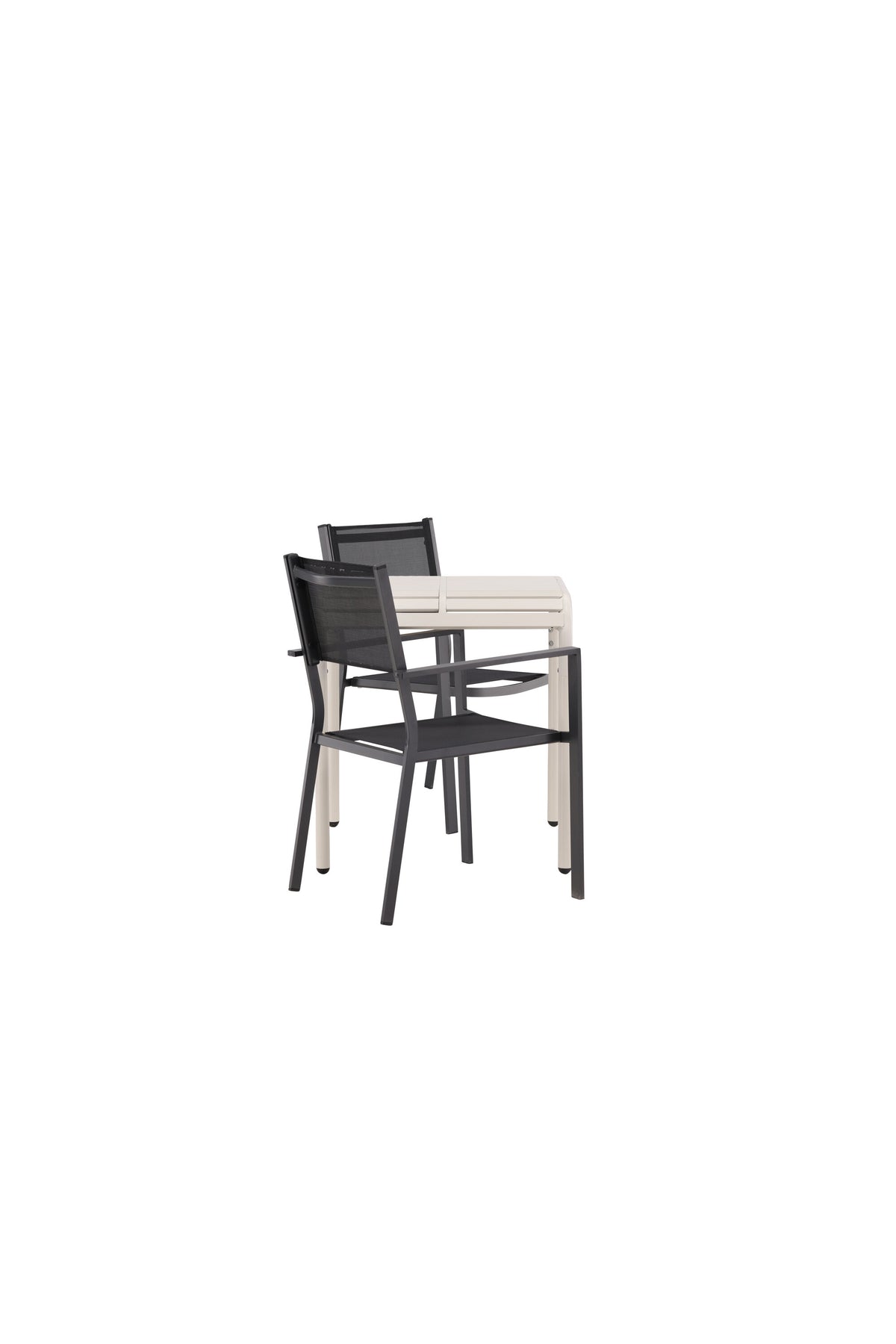 Borneo Rektangulär Matgrupp – Bord: 75x70x70 Stol: 60,5x88x56,5
