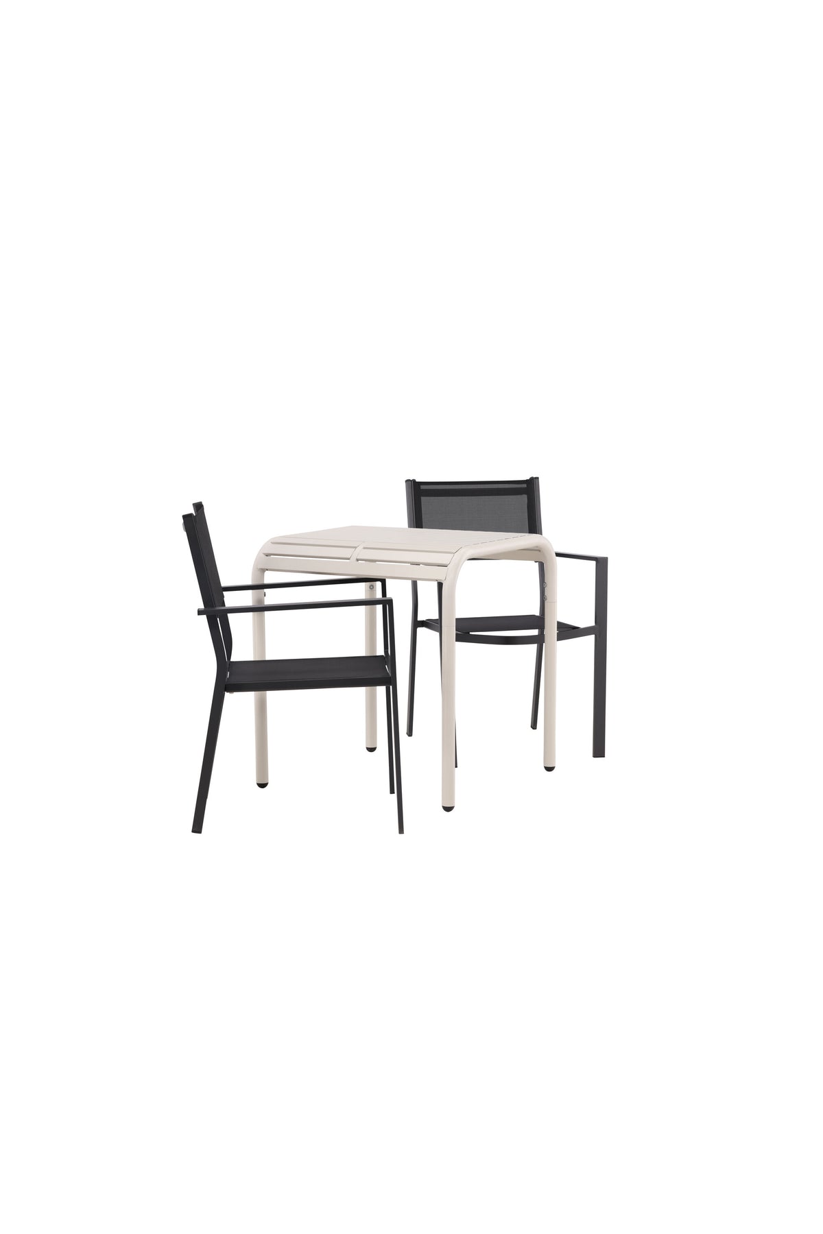 Borneo Rektangulär Matgrupp – Bord: 75x70x70 Stol: 60,5x88x56,5