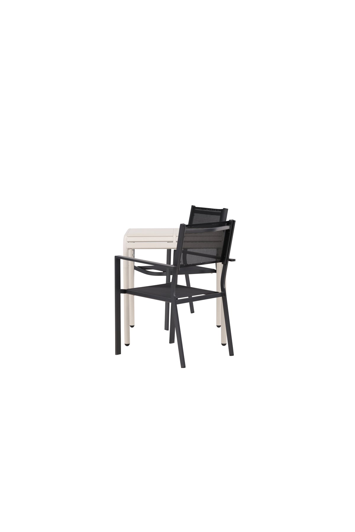 Borneo Rektangulär Matgrupp – Bord: 75x70x70 Stol: 60,5x88x56,5