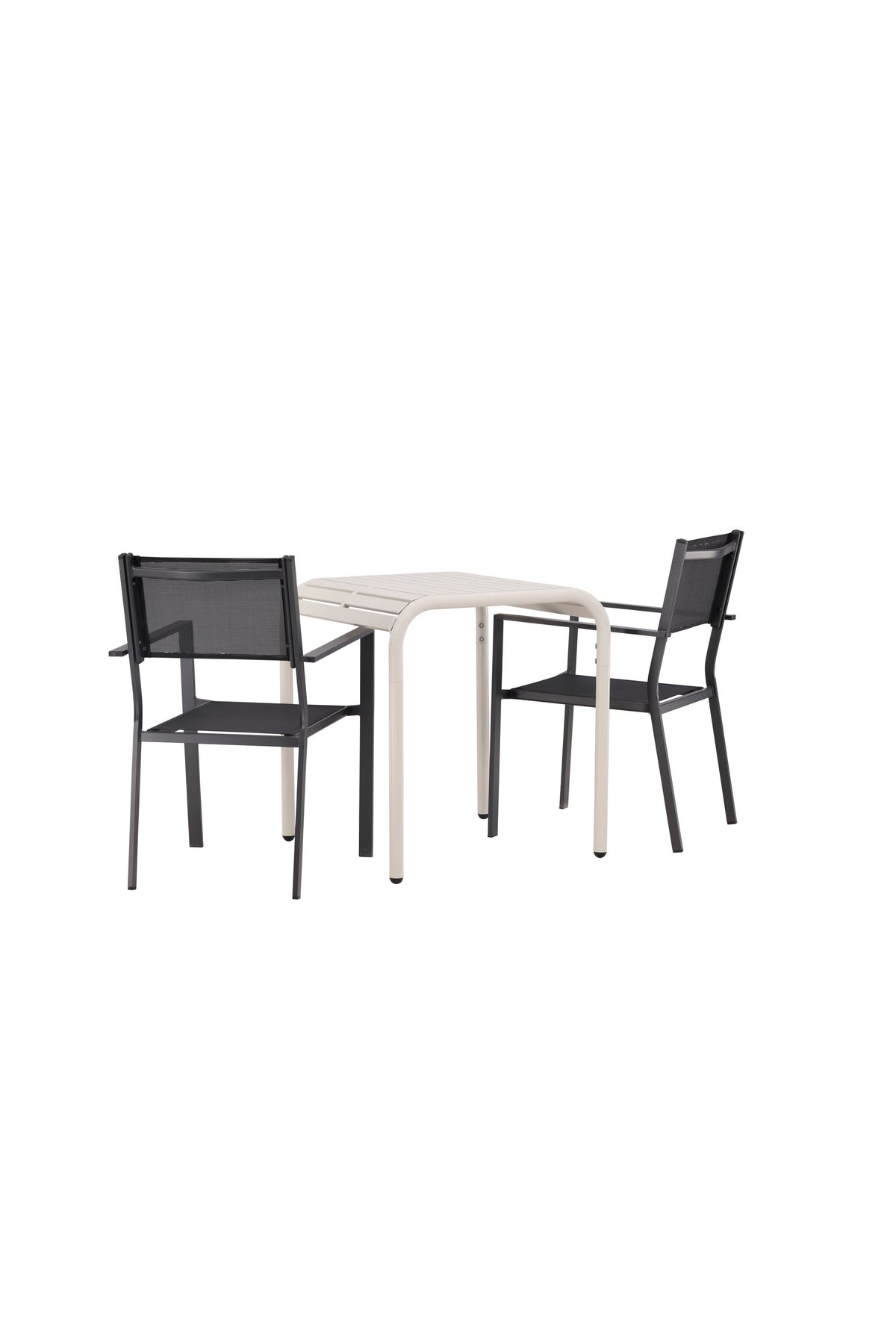Borneo Rektangulär Matgrupp – Bord: 75x70x70 Stol: 60,5x88x56,5