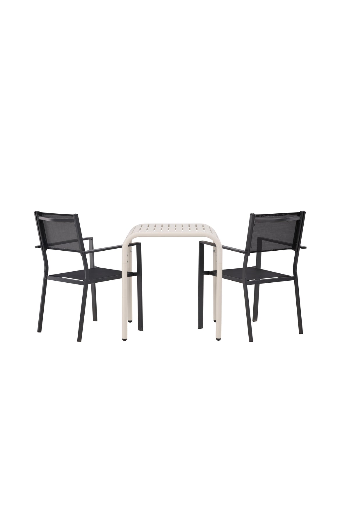 Borneo Rektangulär Matgrupp – Bord: 75x70x70 Stol: 60,5x88x56,5