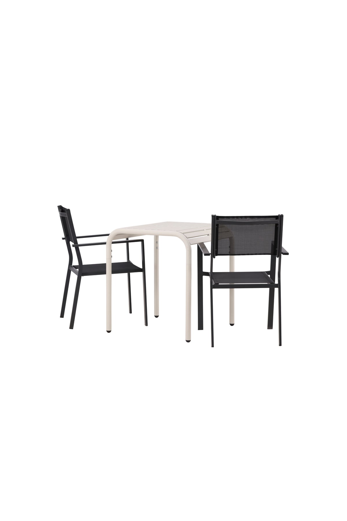 Borneo Rektangulär Matgrupp – Bord: 75x70x70 Stol: 60,5x88x56,5