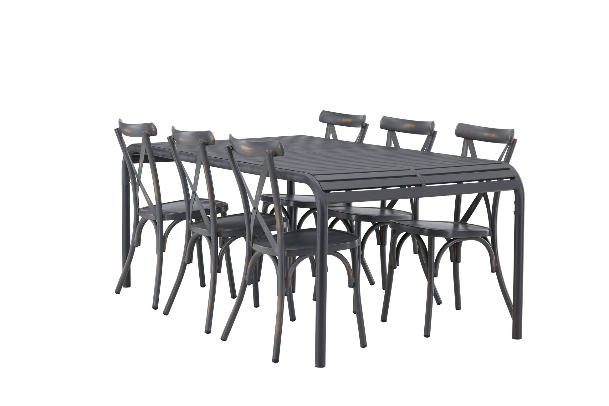 Borneo Matbord med Tablas Stolarna