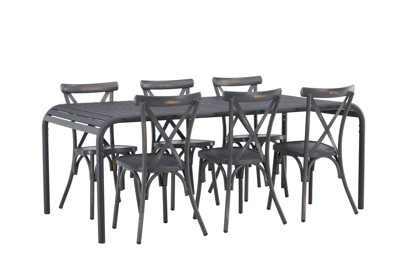 Borneo Matbord med Tablas Stolarna