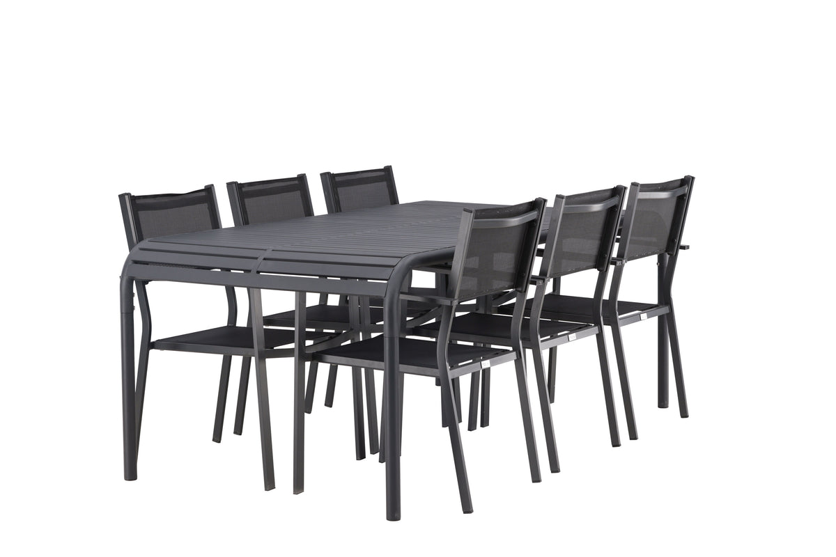 Borneo Matbord med Copacabana Stolarna