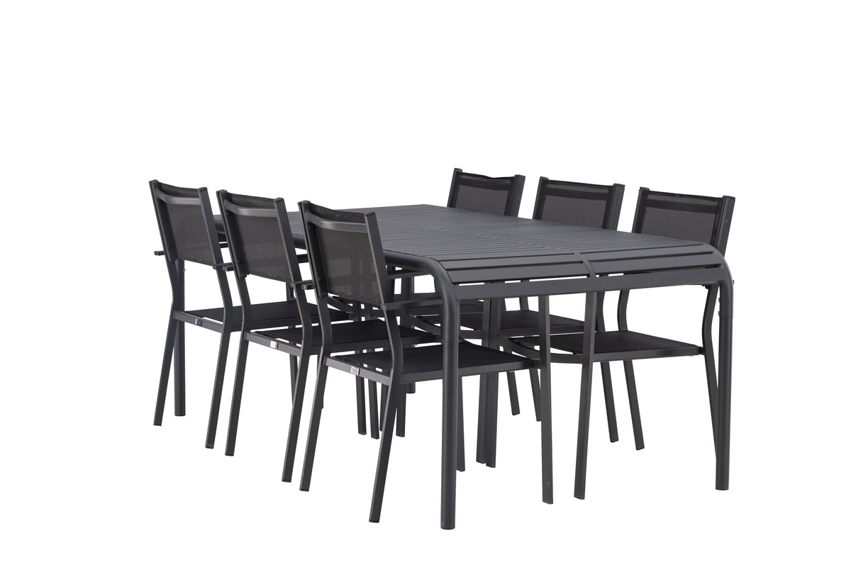 Borneo Matbord med Copacabana Stolarna