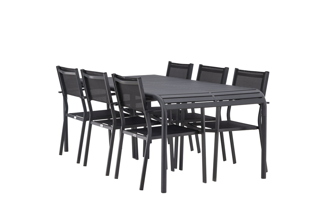 Borneo Matbord med Copacabana Stolarna