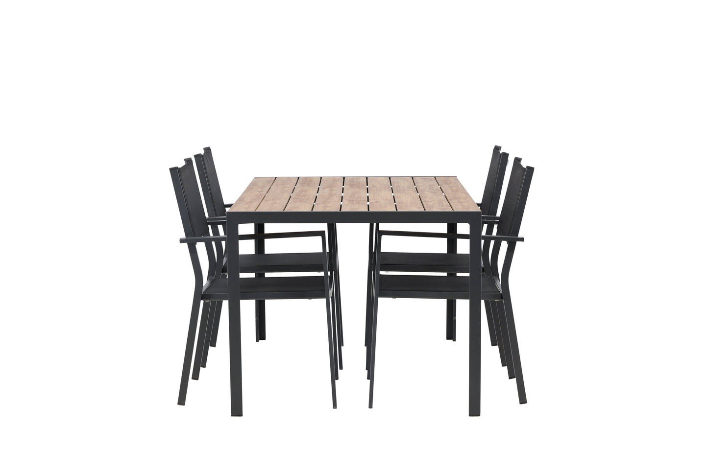 Break Matbord med Copacabana Stolarna – Bord: 74x150x90 Stol: 60,5x88x56,5