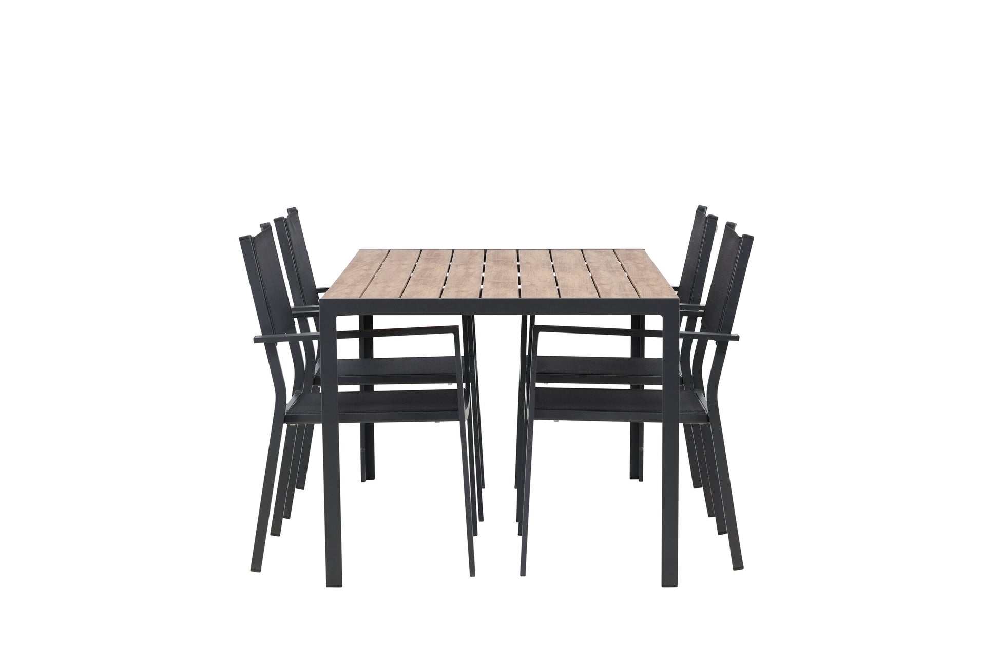 Break Matbord med Copacabana Stolarna – Bord: 74x150x90 Stol: 60,5x88x56,5