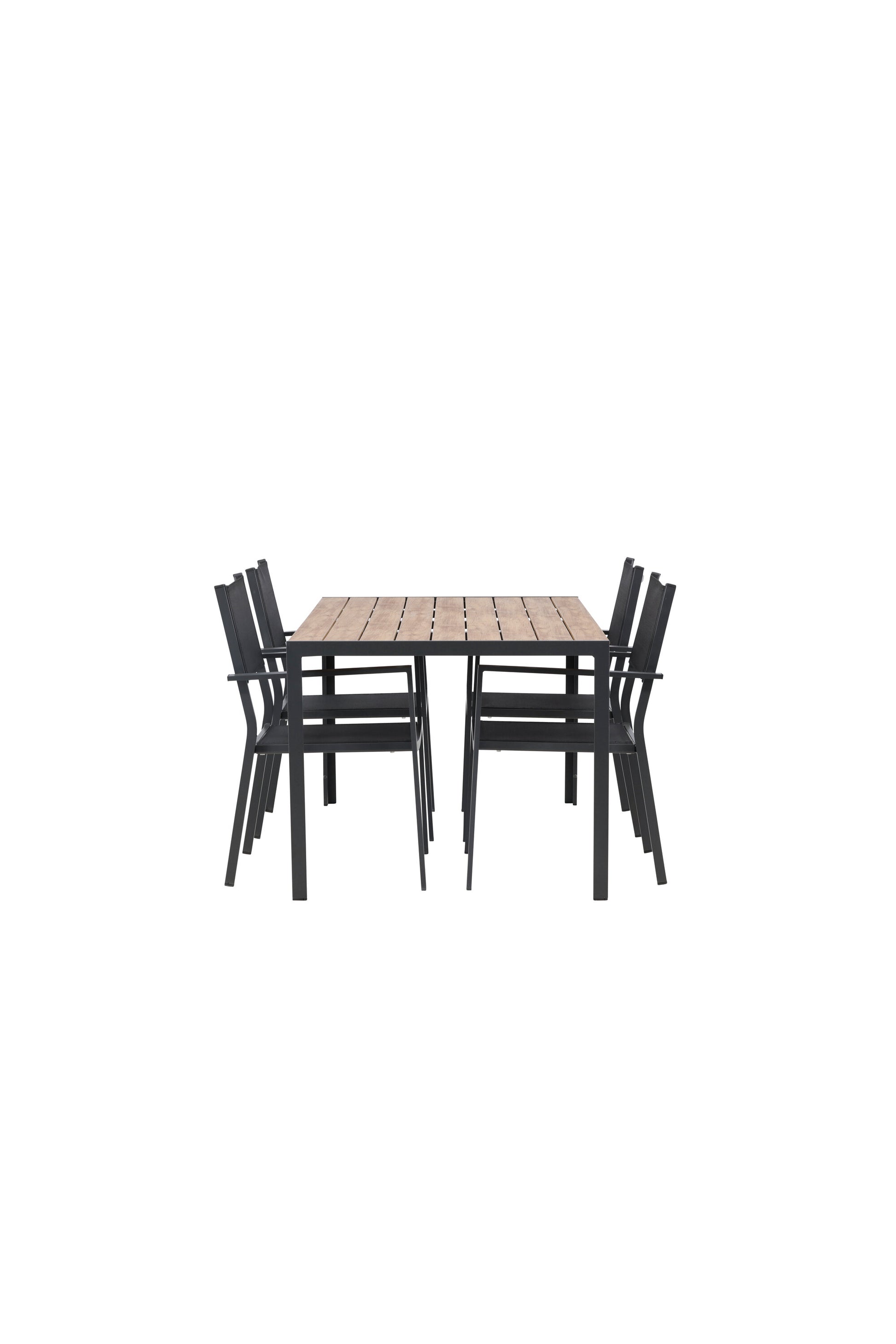 Break Matbord med Copacabana Stolarna – Bord: 74x150x90 Stol: 60,5x88x56,5