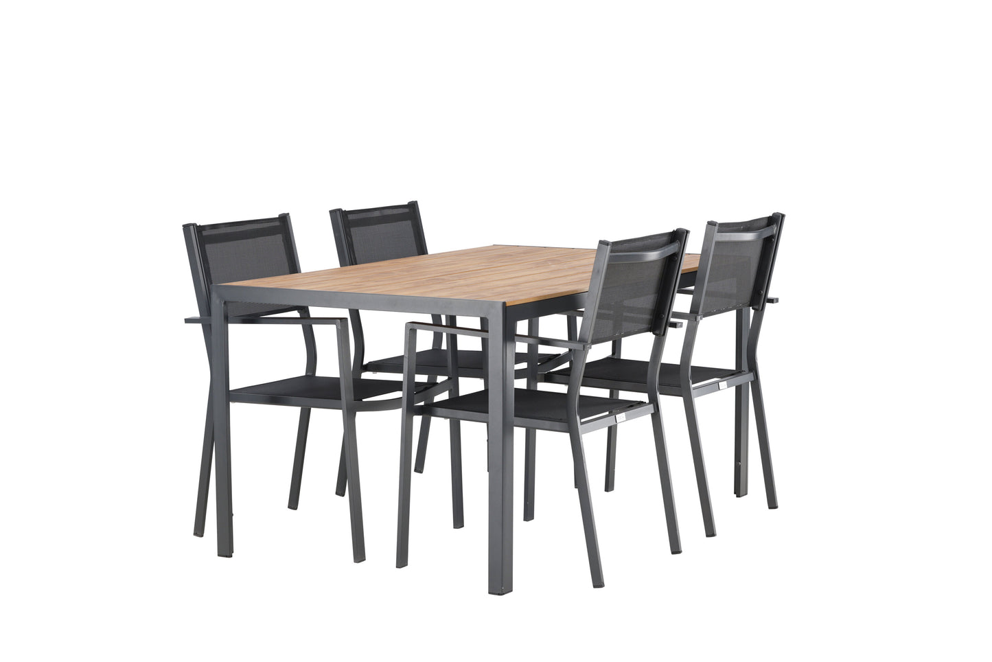 Break Matbord med Copacabana Stolarna – Bord: 74x150x90 Stol: 60,5x88x56,5