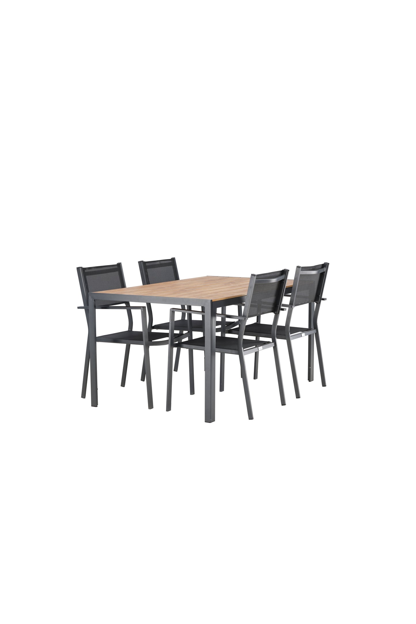 Break Matbord med Copacabana Stolarna – Bord: 74x150x90 Stol: 60,5x88x56,5