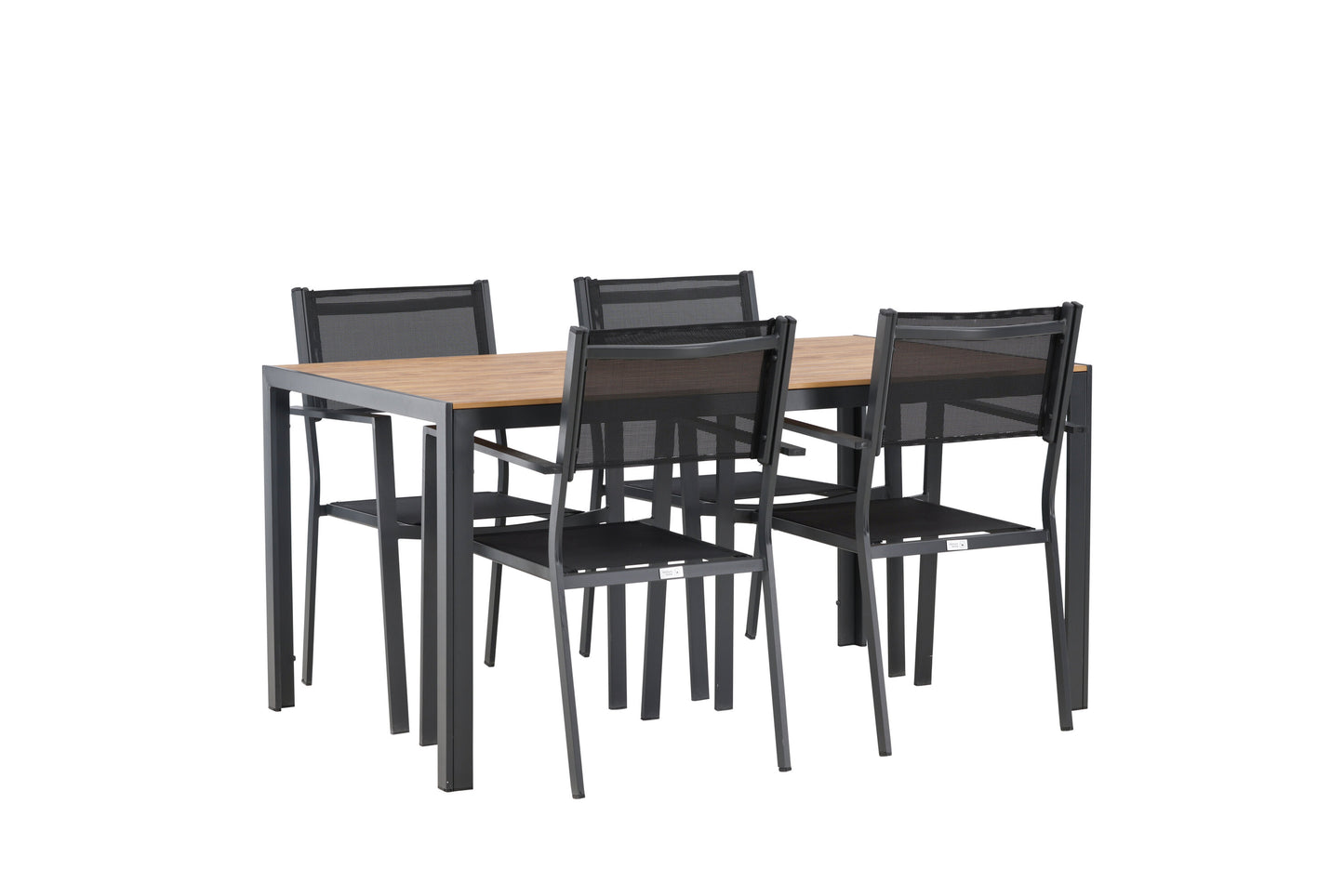 Break Matbord med Copacabana Stolarna – Bord: 74x150x90 Stol: 60,5x88x56,5