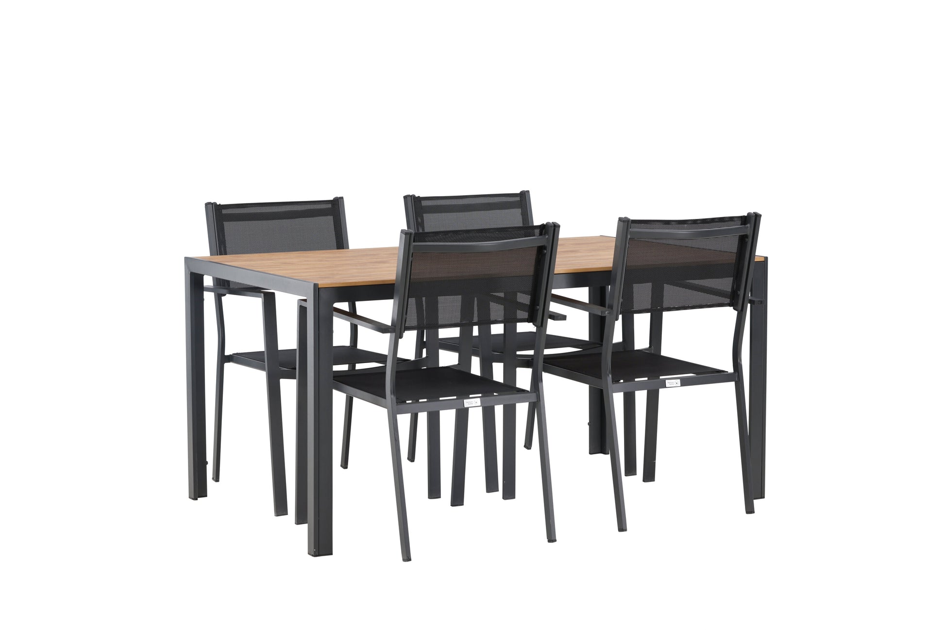 Break Matbord med Copacabana Stolarna – Bord: 74x150x90 Stol: 60,5x88x56,5